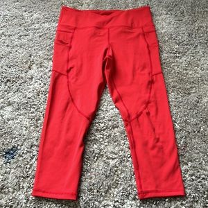 ZYIA Red Leggings